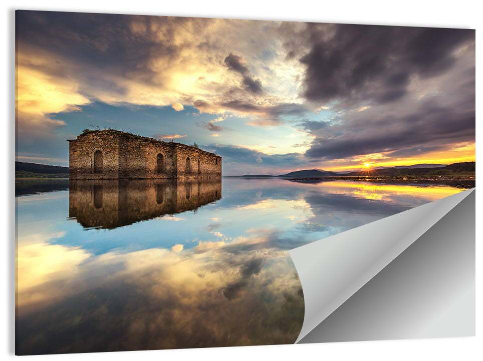 Sunken Church of Saint Ivan Rilski Wall Art