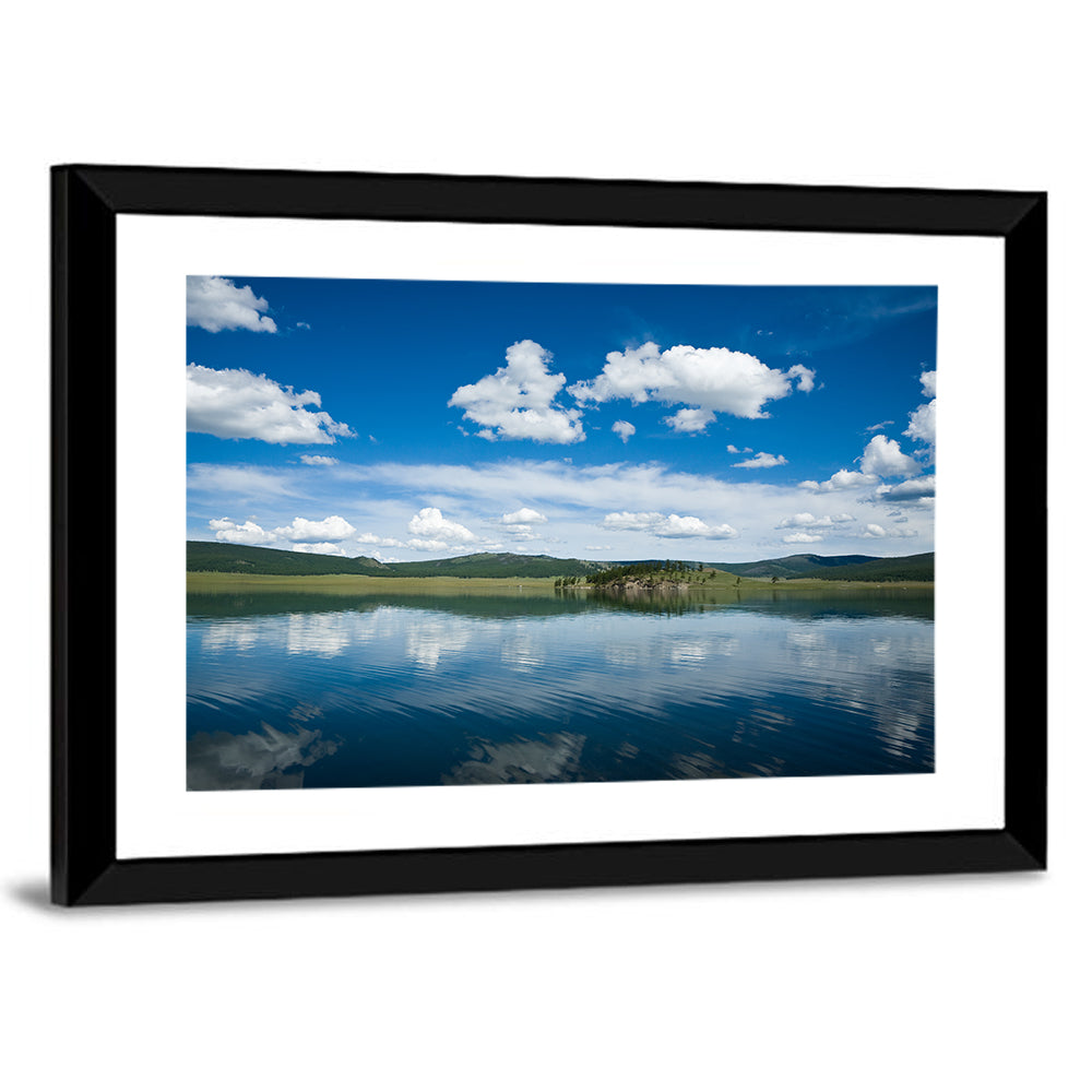 Lake Khovsgol Reflection Wall Art