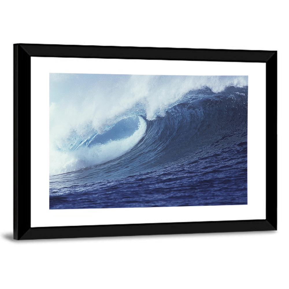 Powerful Breaking Wave Wall Art