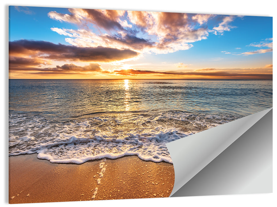 Beach Sunrise Wall Art
