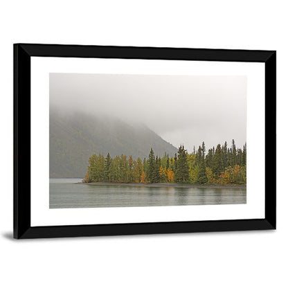 Kathleen Lake Autumn Shoreline Wall Art
