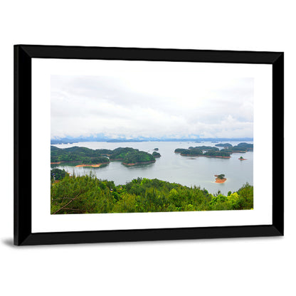 Qiandao Lake Islands View Wall Art