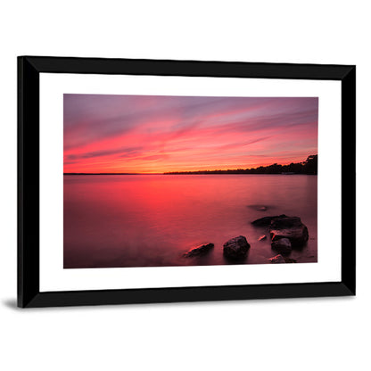 Lake Simcoe Sunset Wall Art