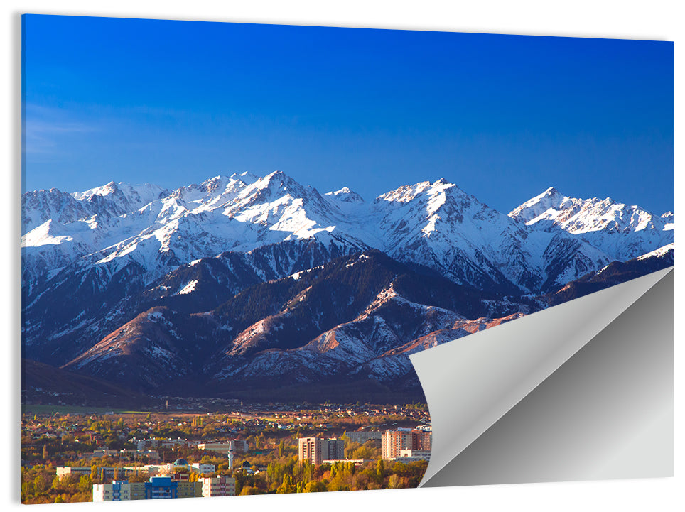 Almaty Snow-capped Trans-ili Alatau Wall Art