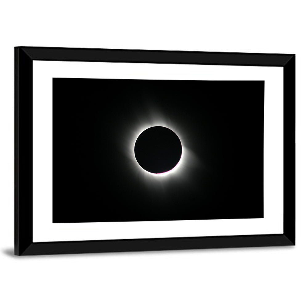 Centered Solar Eclipse Wall Art