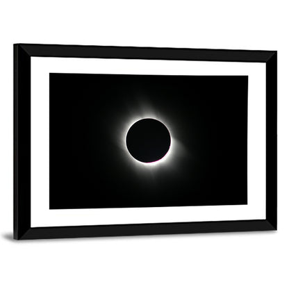 Centered Solar Eclipse Wall Art