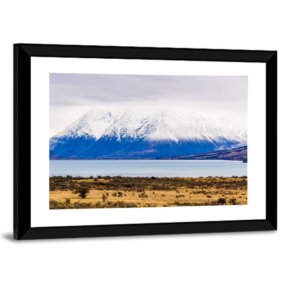 Lake Ohau Snowy Peaks Wall Art