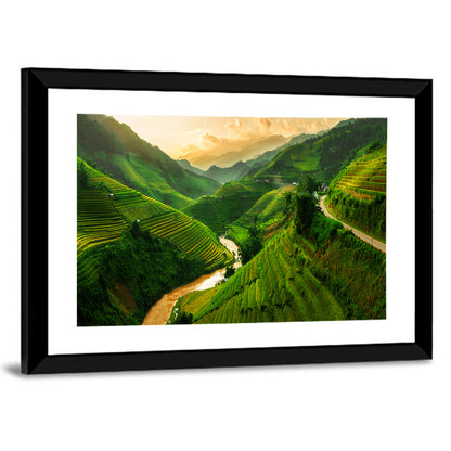 Mu Cang Chai Rice Terraces Wall Art