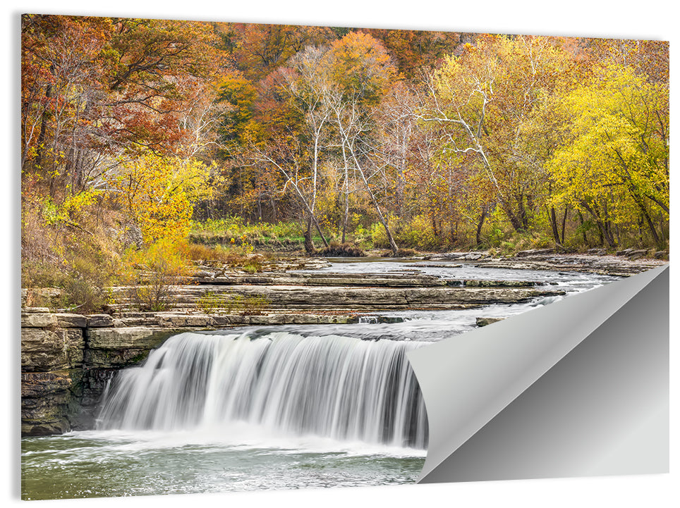 Lower Cataract Waterfall Wall Art, poster print, landscape