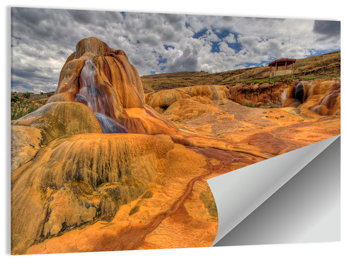 Clay Geyser Wall Art as a poster print