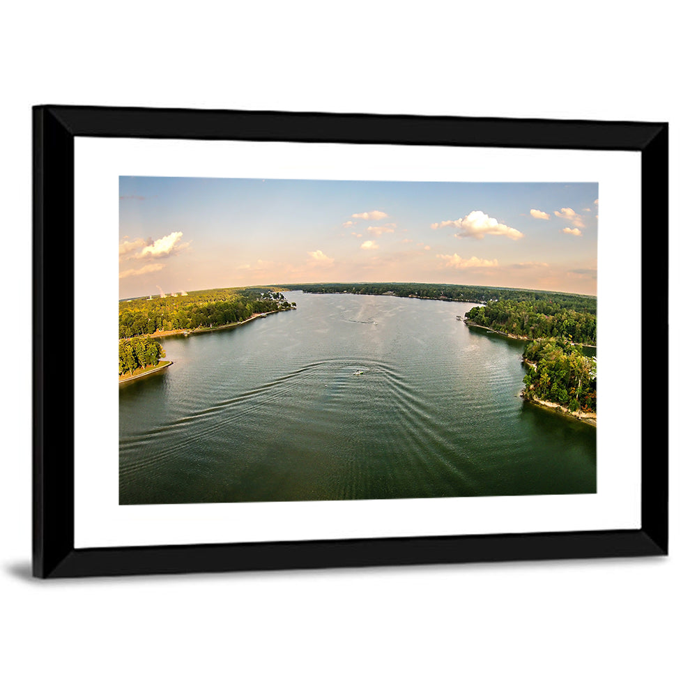 Lake Wylie Golden Hour Wall Art