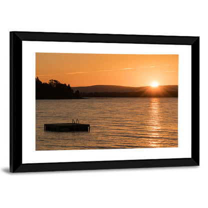 Lake Champlain Sunset Wall Art