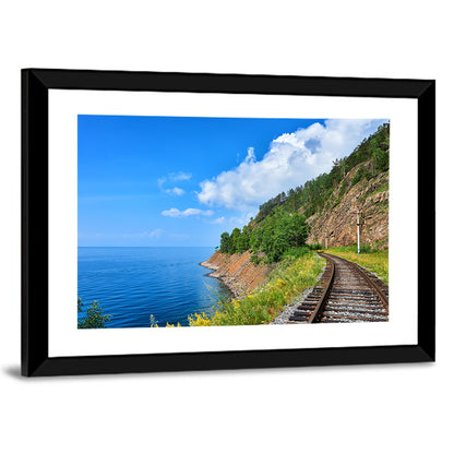 Circum Baikal Track by Lake Wall Art