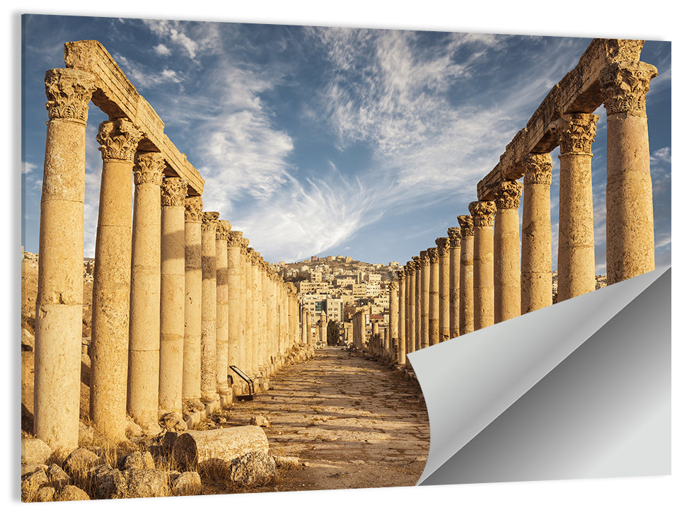 Cardo Maximus, Jerash Wall Art