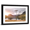 Buttermere Lone Tree at Dusk Wall Art