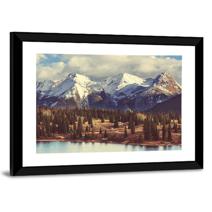 Snow-capped Colorado Rockies Wall Art