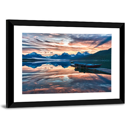 Lake Mcdonald Sunrise Wall Art