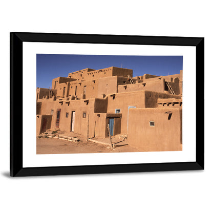 Taos Pueblo North House Wall Art