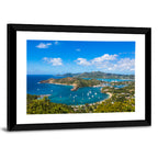 Shirley Heights Harbour View Wall Art