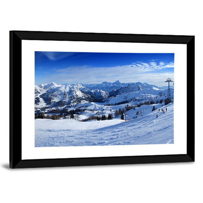 Nassfeld Ski Resort View Wall Art
