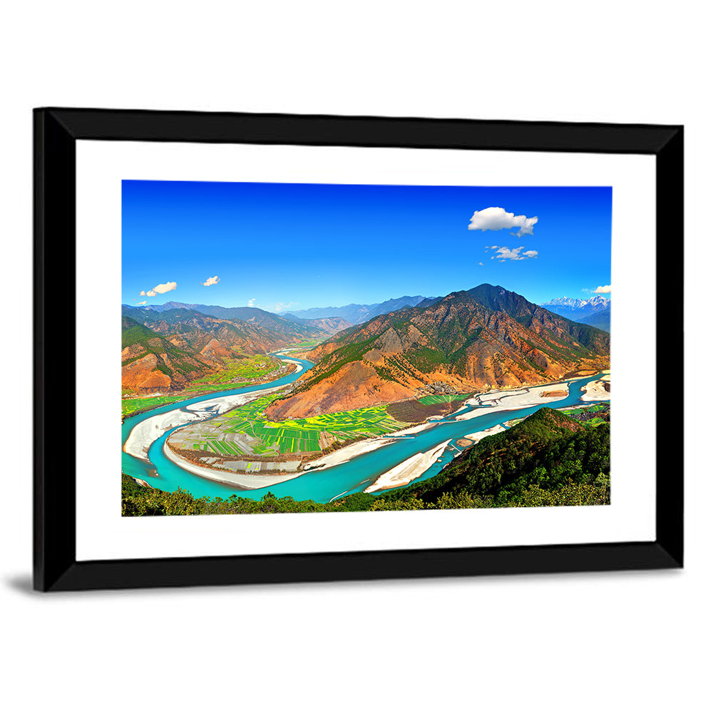 First Bend of the Yangtze, Lijiang Wall Art