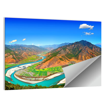 First Bend of the Yangtze, Lijiang Wall Art