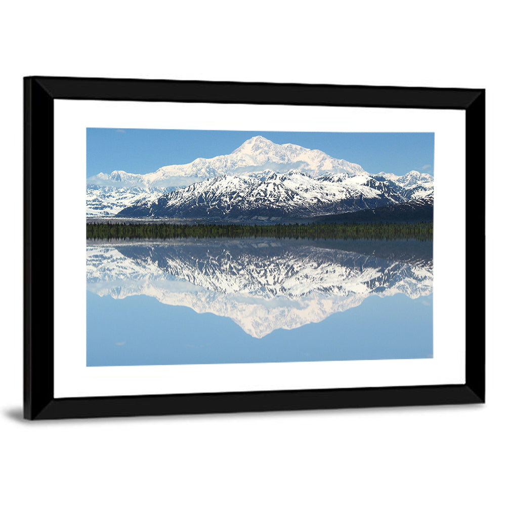 Denali Peak Reflection Wall Art