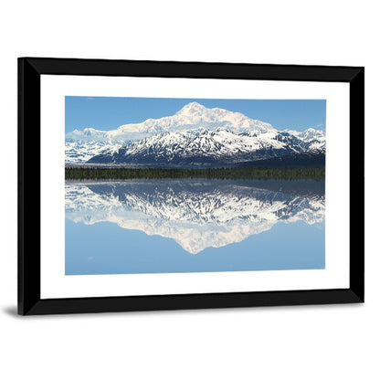 Denali Peak Reflection Wall Art
