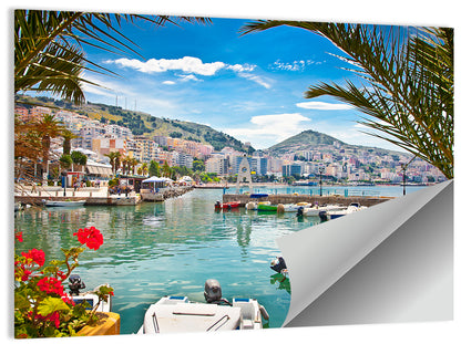 Saranda Harbor View Wall Art