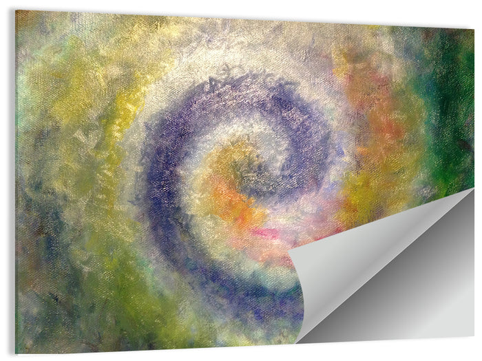 Spiral Golden Ratio Wall Art as a poster print