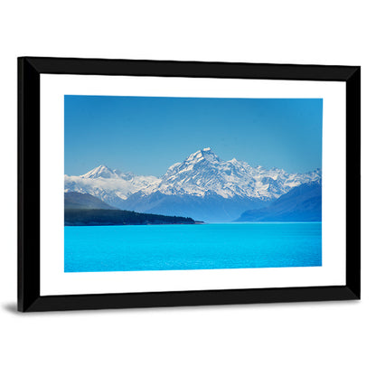 Aoraki Over Lake Pukaki Wall Art