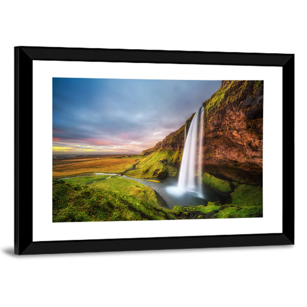 Seljalandsfoss Waterfall Wall Art