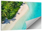 Secluded Tropical Beach Wall Art