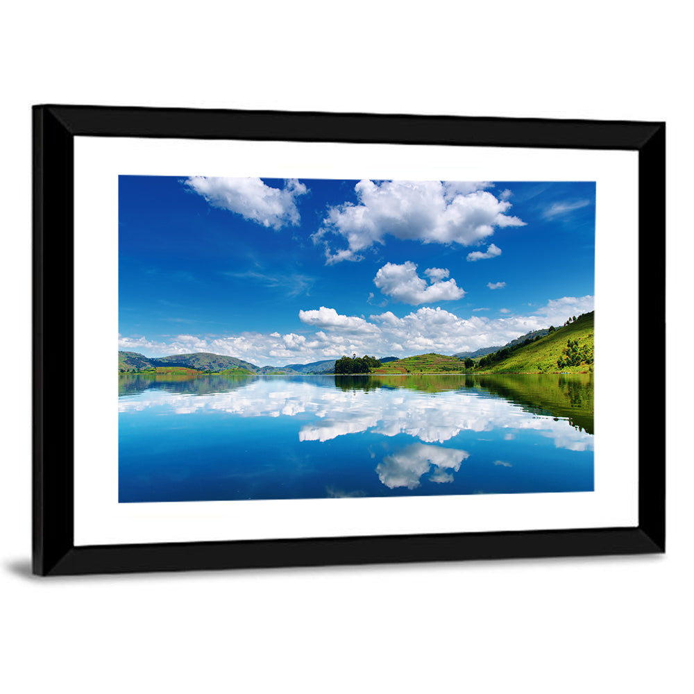 Bunyonyi Lake Reflection Wall Art