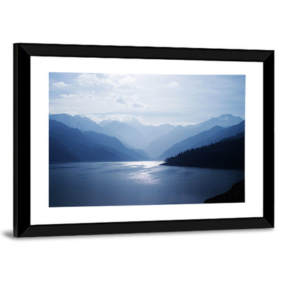 Xinjiang Lakeshore Serenity Wall Art