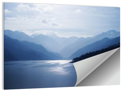 Xinjiang Lakeshore Serenity Wall Art