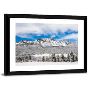 Colorado Winter Mountains Wall Art