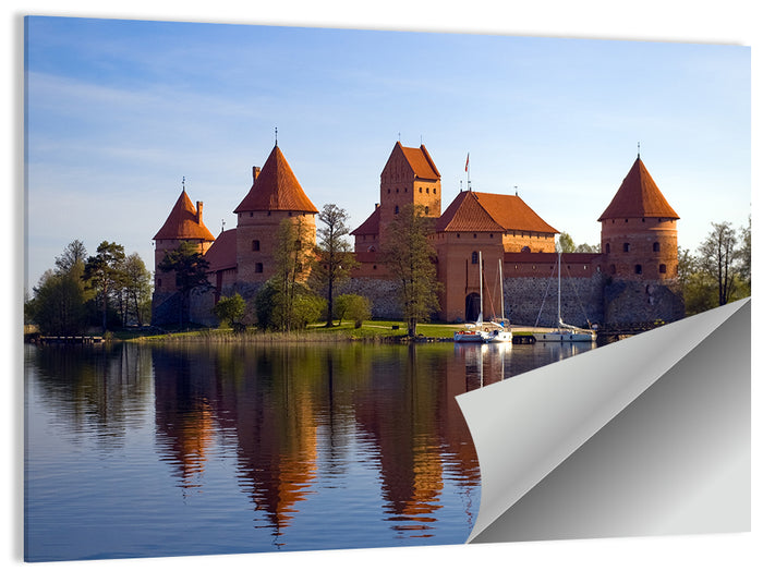 Trakai Island Castle Wall Art as a poster print