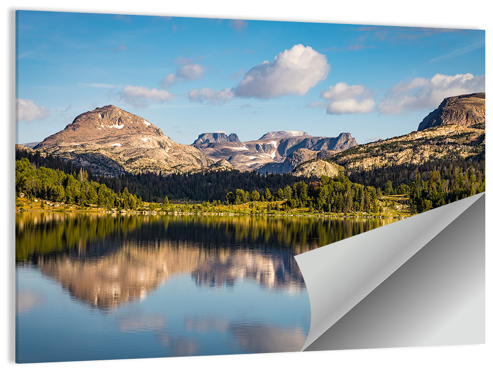 Island Lake Reflection, Montana Wall Art
