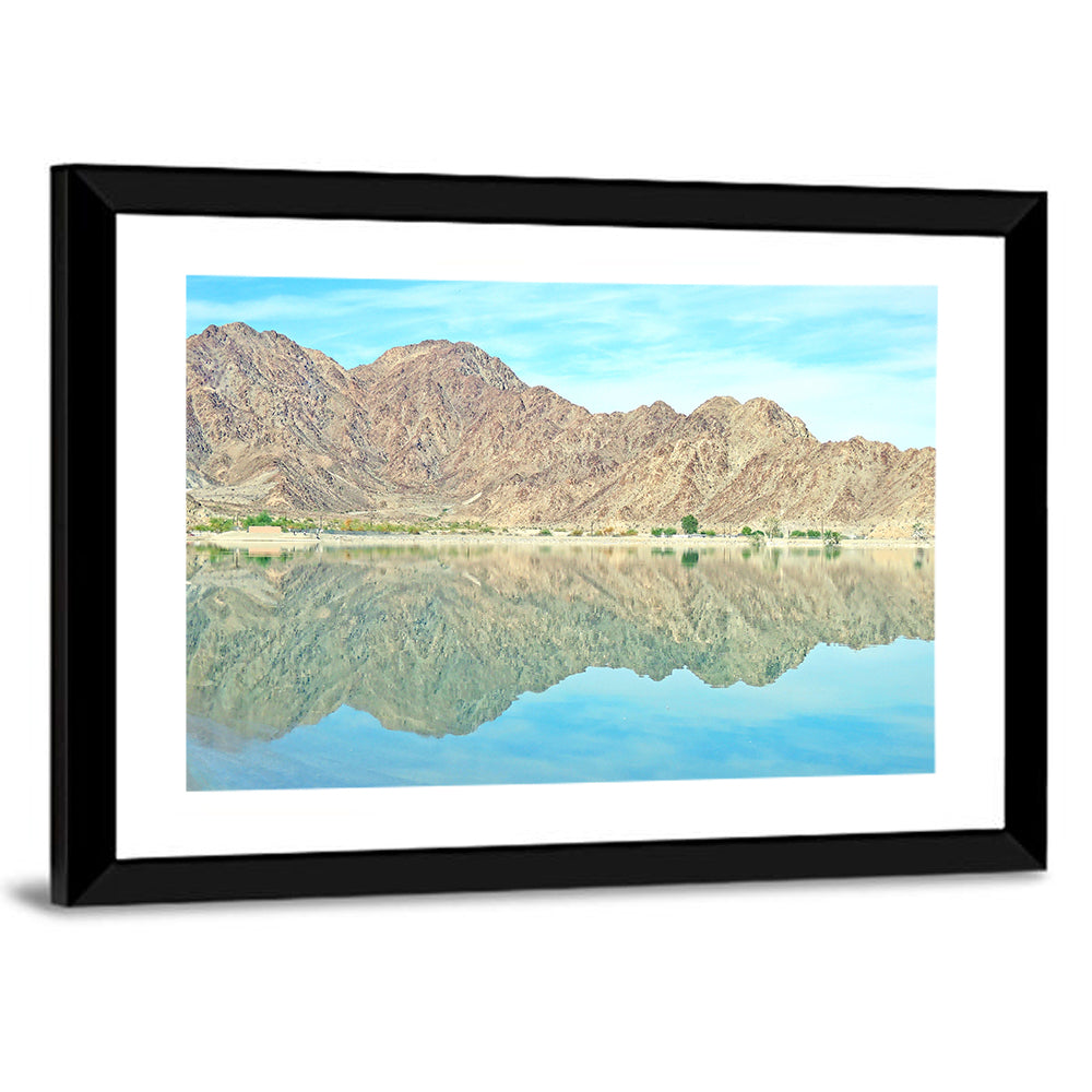 Lake Cahuilla Reflection Wall Art
