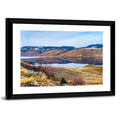 Kamloops Lake Mountain Reflection Wall Art