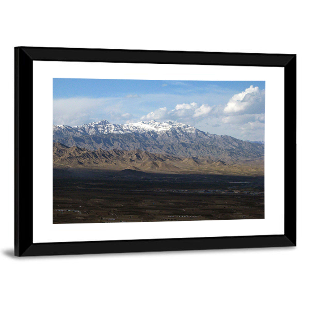 Snow-capped Afghan Mountains Wall Art