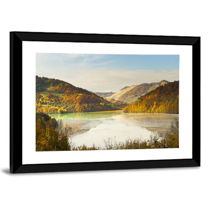 Bright Green Tailings Lake Wall Art