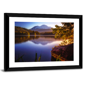 Mt Shasta from Lake Siskiyou Wall Art