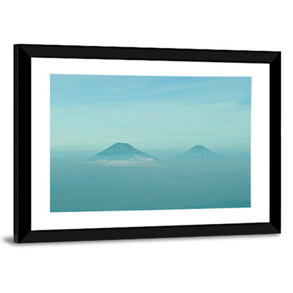 Sumbing and Sindoro Volcanoes Wall Art