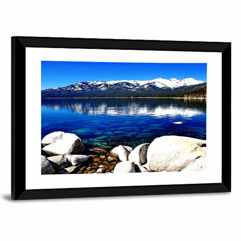 Blue Lake Tahoe Landscape Wall Art