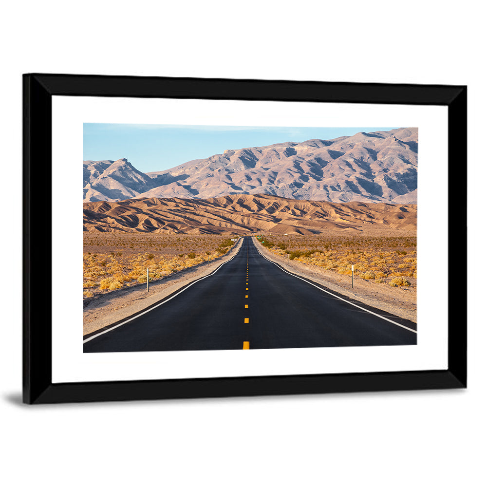 Death Valley Desert Road Wall Art