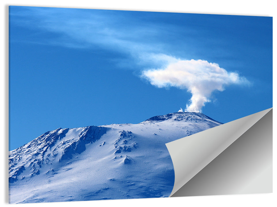 Mount Erebus Summit Wall Art