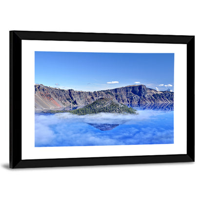 Wizard Island, Crater Lake Wall Art