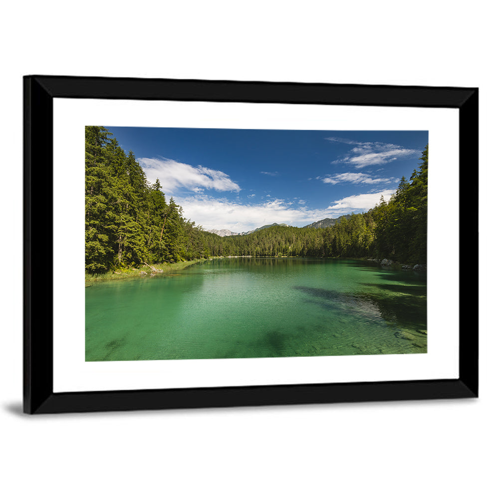 Lake Eibsee Reflections Wall Art